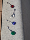 Adamigold | 色彩繽紛琉璃 S925 吊咀｜Colorful Glass S925 Pendant