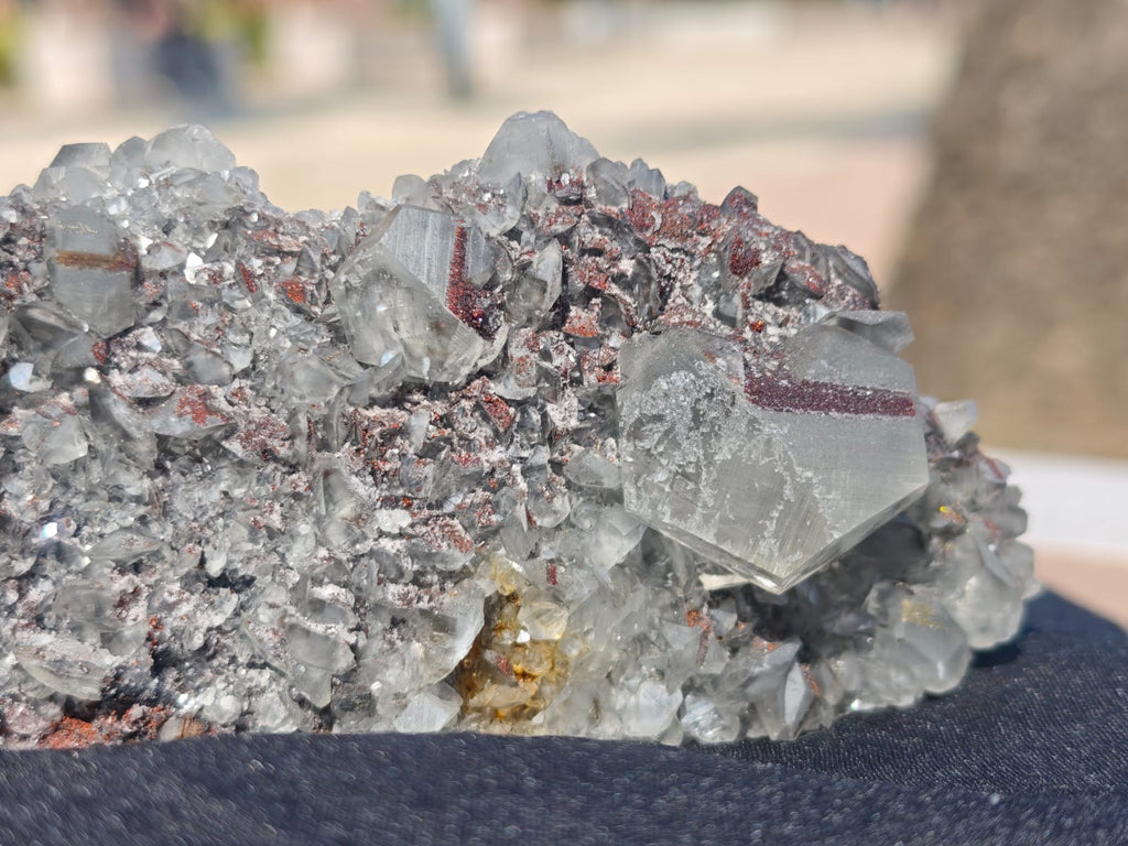 Adamigold | Calcite × Quartz × Pyrite｜天然礦物標本