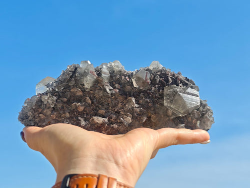 Adamigold | Calcite × Quartz × Pyrite｜天然礦物標本