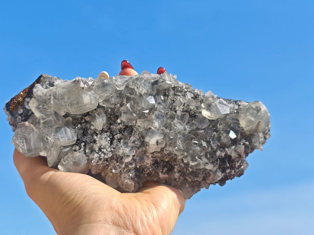 Adamigold | Calcite × Quartz × Pyrite｜天然礦物標本